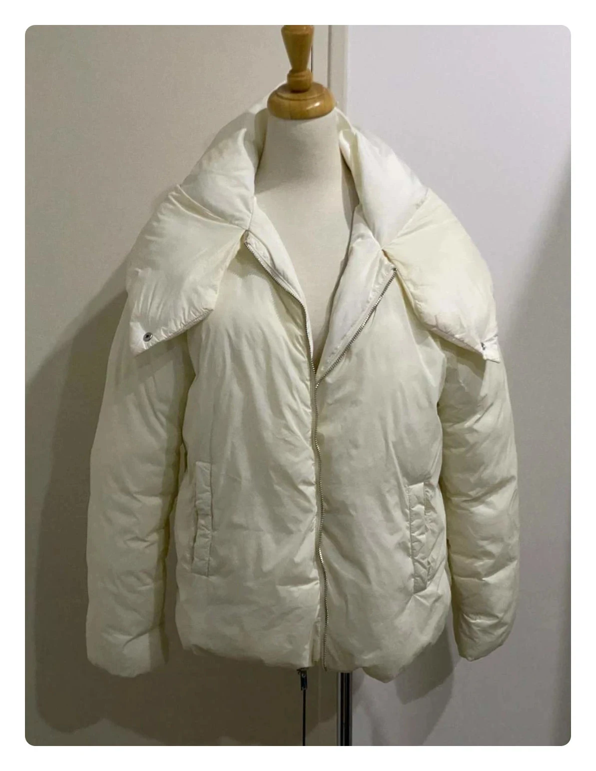 Doudoune bouffante Caroll - Blanc Cassé / Écru Taille M